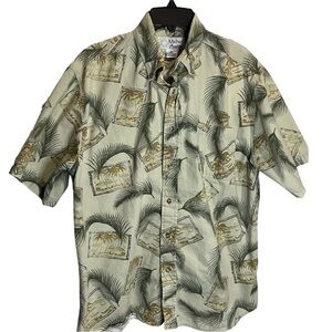 Vintage Michael Austin Tropical Shirt